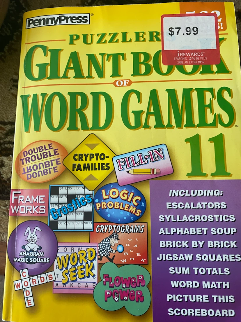 PennyPress Giant Book of Word Games 11