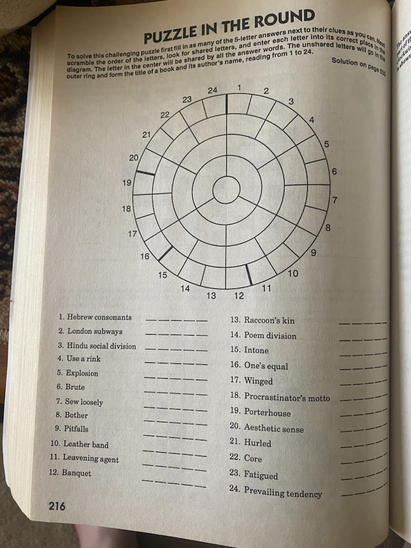 PennyPress Giant Book of Word Games 11 - photo 3