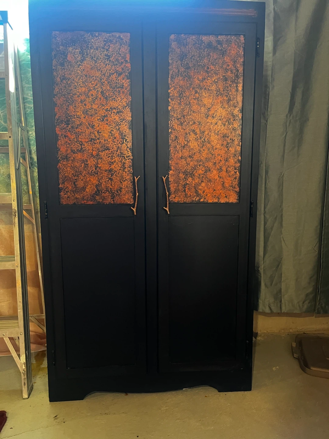 Fiery Hammered Copper Wardrobe - photo 2