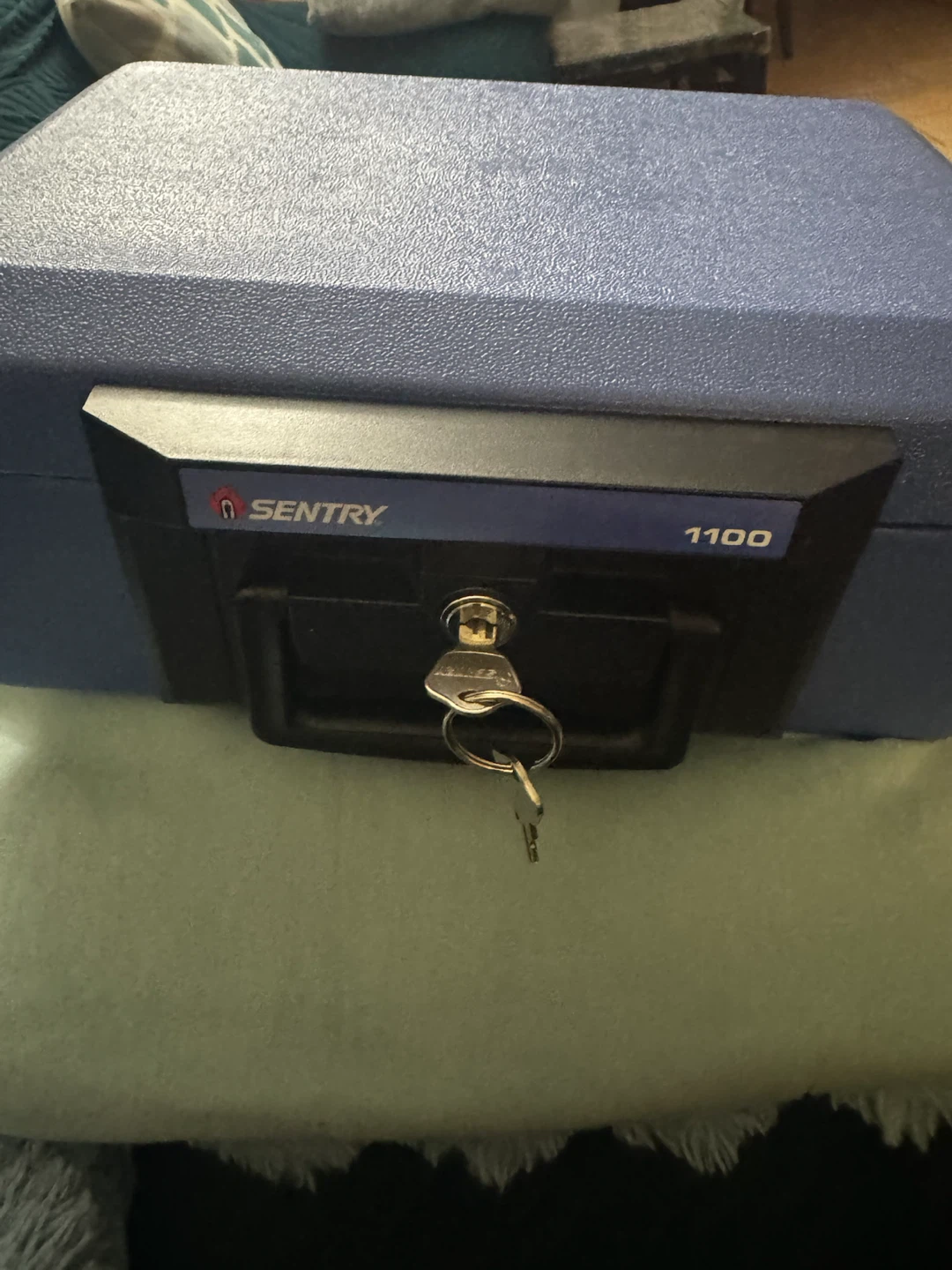SentrySafe 1100 Fire Chest blue colour - photo 2