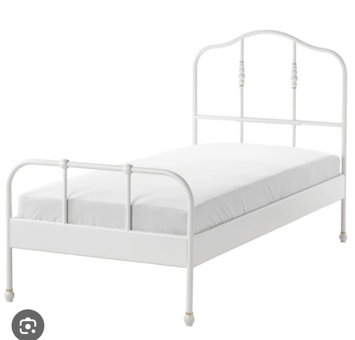 2 Ikea SAGSTUA bed frame with Wood Slats