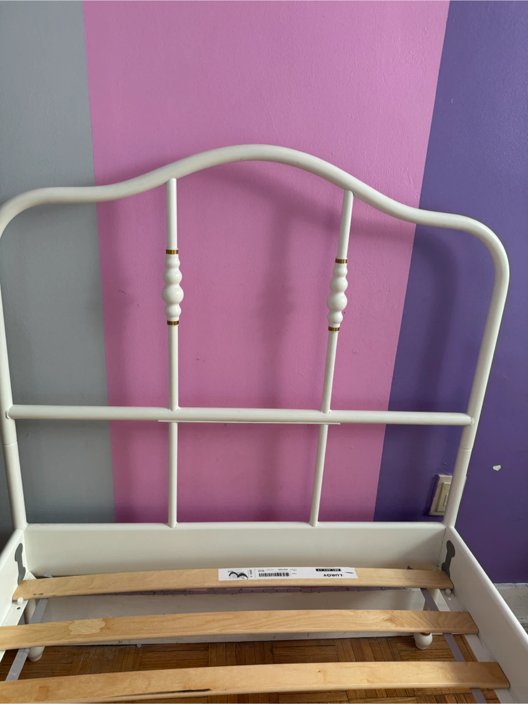 2 Ikea SAGSTUA bed frame with Wood Slats - photo 5