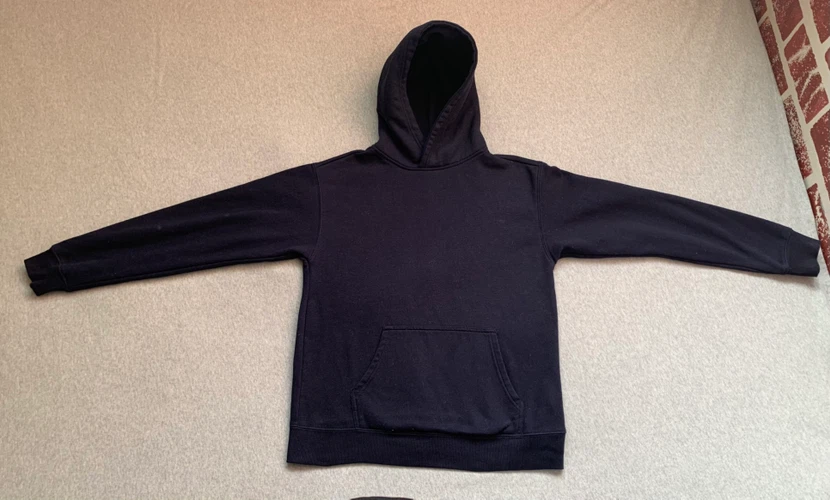 Ardene Navy Blue Hoodie ~ Size XS (a couple of small stains)