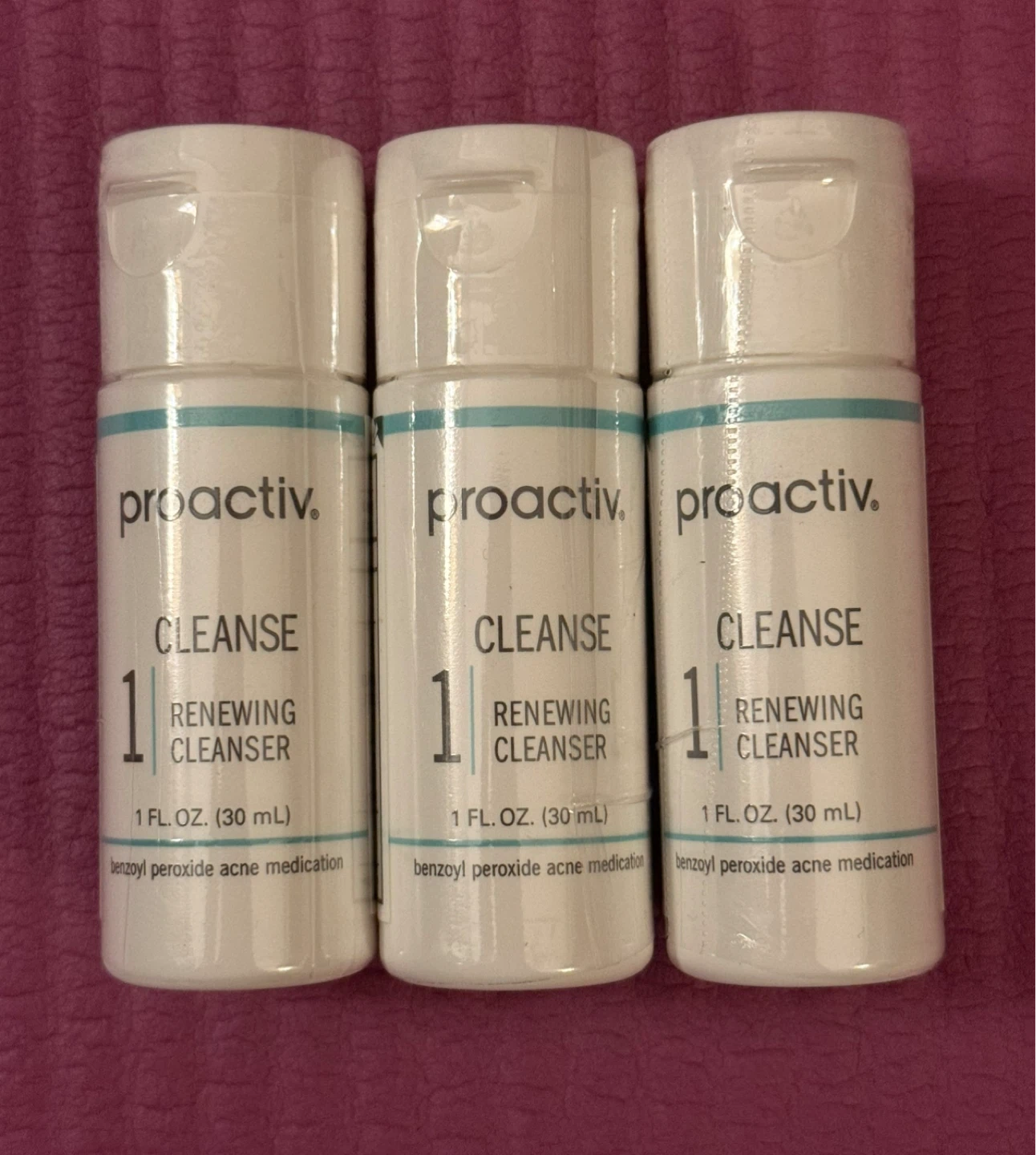 NEW✨Proactiv Renewing Cleanser 1 Fl. Oz. (30 ml) - Set of 3