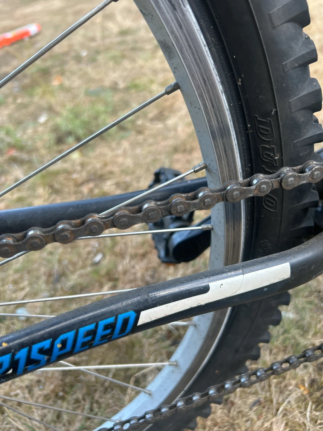 Bike a cupboard has a hole