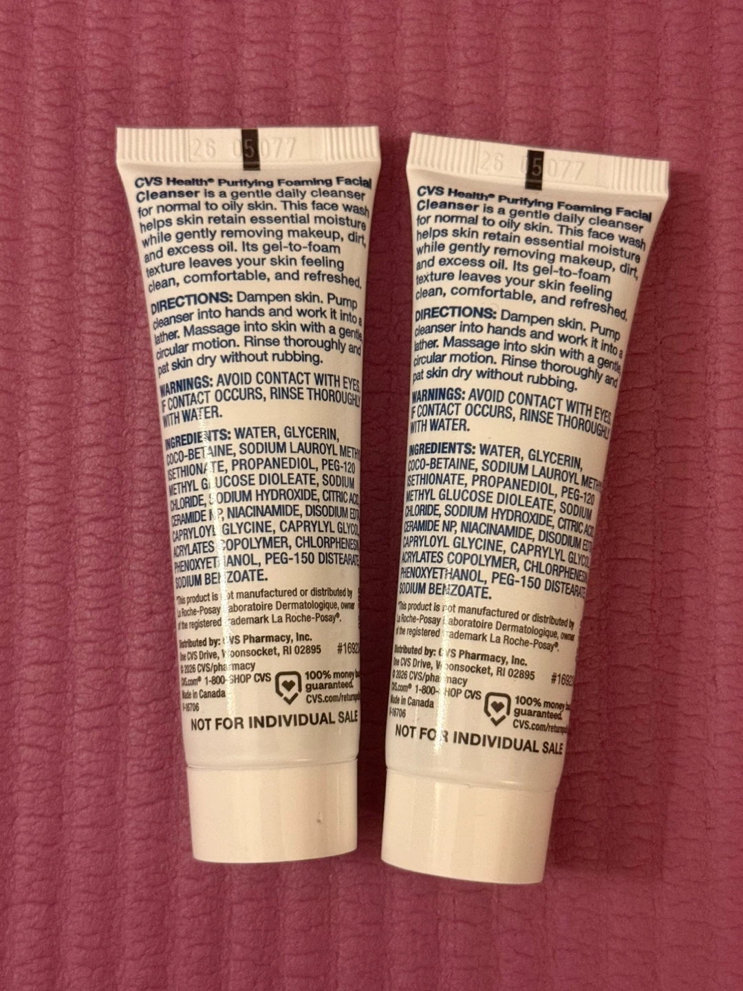 NEW✨CVS Health Purifying Foaming Facial Cleanser (2 x 1 oz) - photo 2
