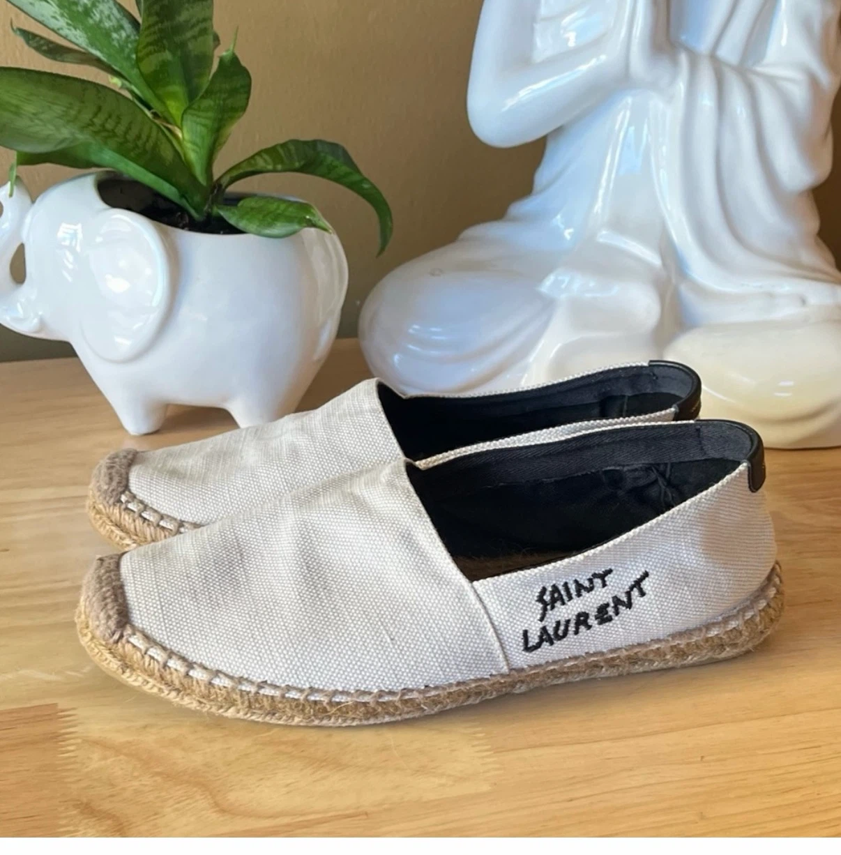 Saint Laurent Canvas Espadrilles - photo 3