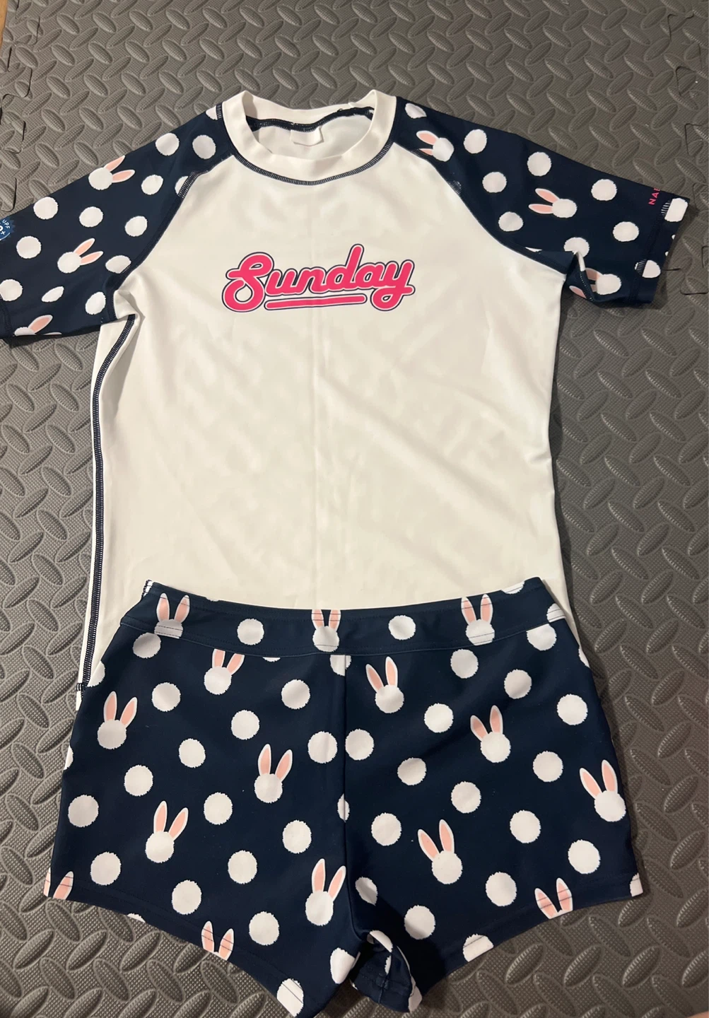 Decathlon Nabaiji Swimsuit Set - Girls Size 12-13