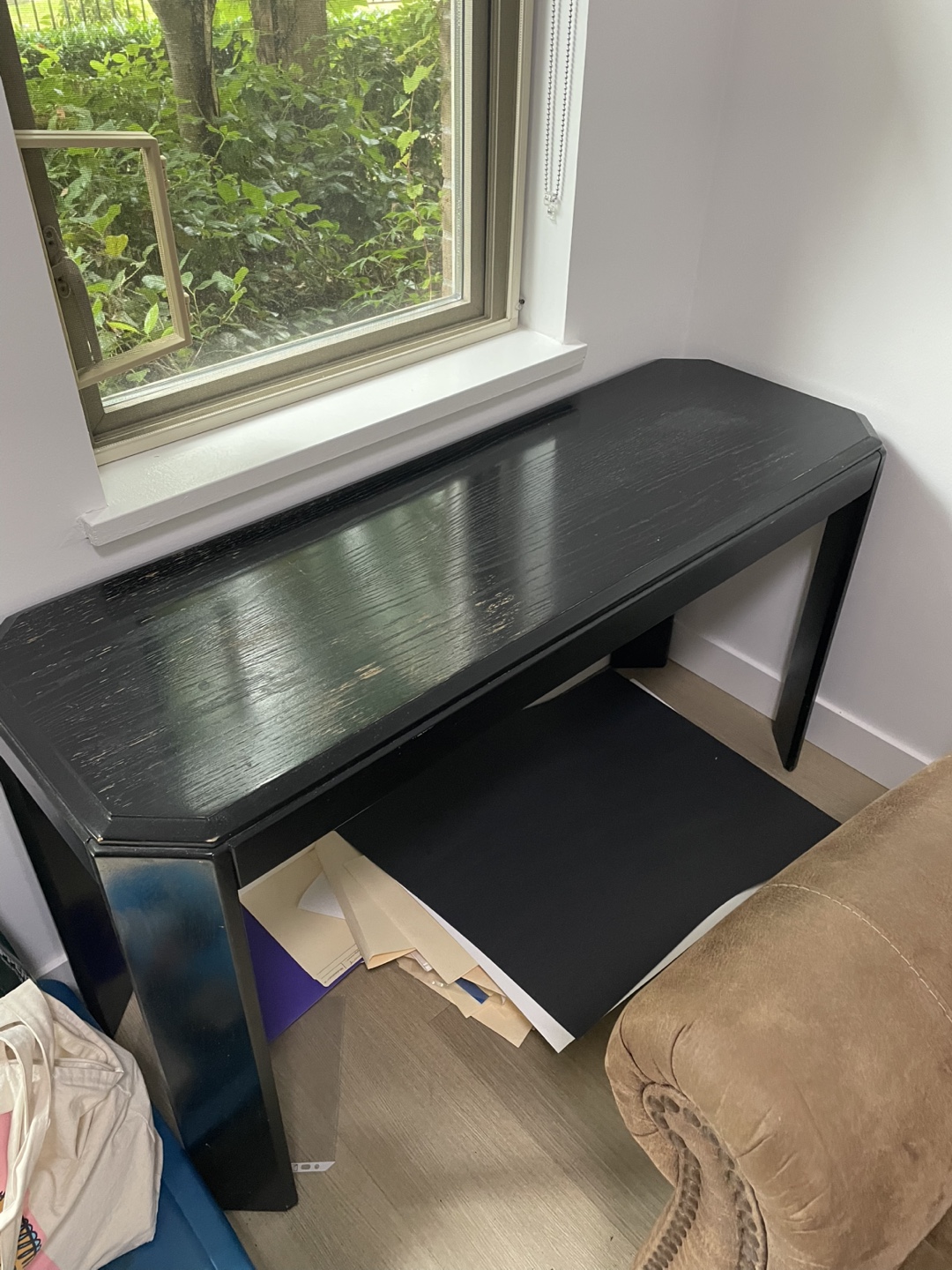Long Wooden Side Table (Surrey Pick Up)