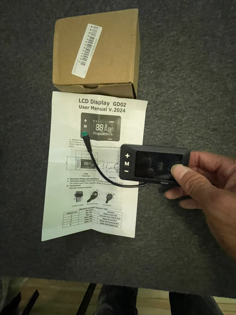GD02 LCD Display for E-bike - photo 4