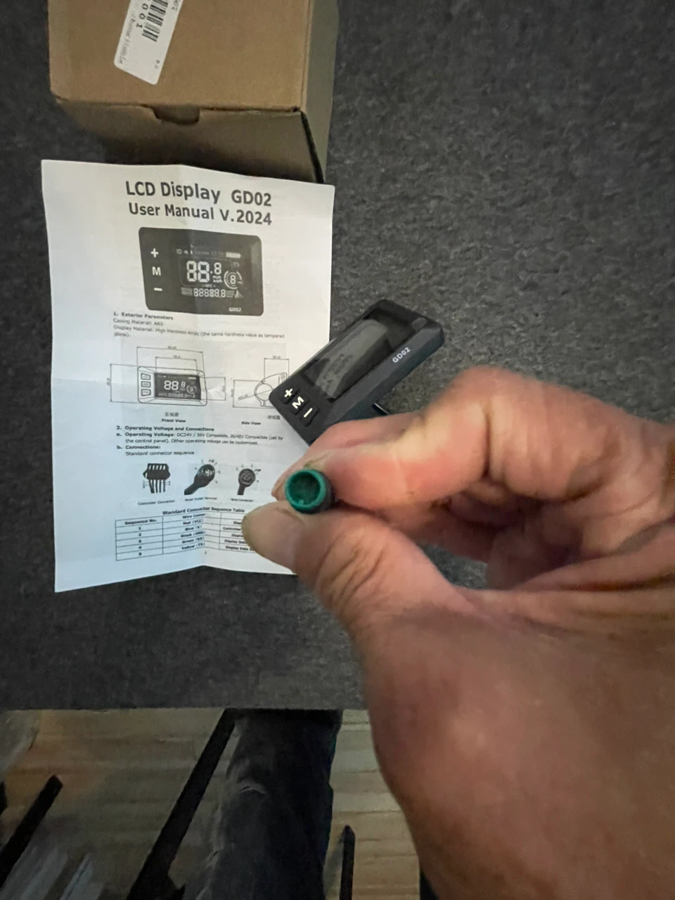 GD02 LCD Display for E-bike - photo 5