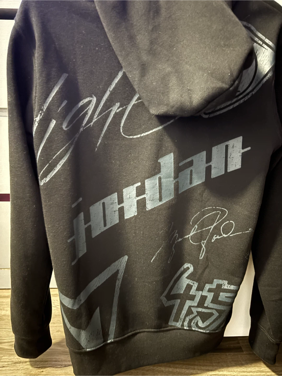 Black Jordan Flight Hoodie - photo 2
