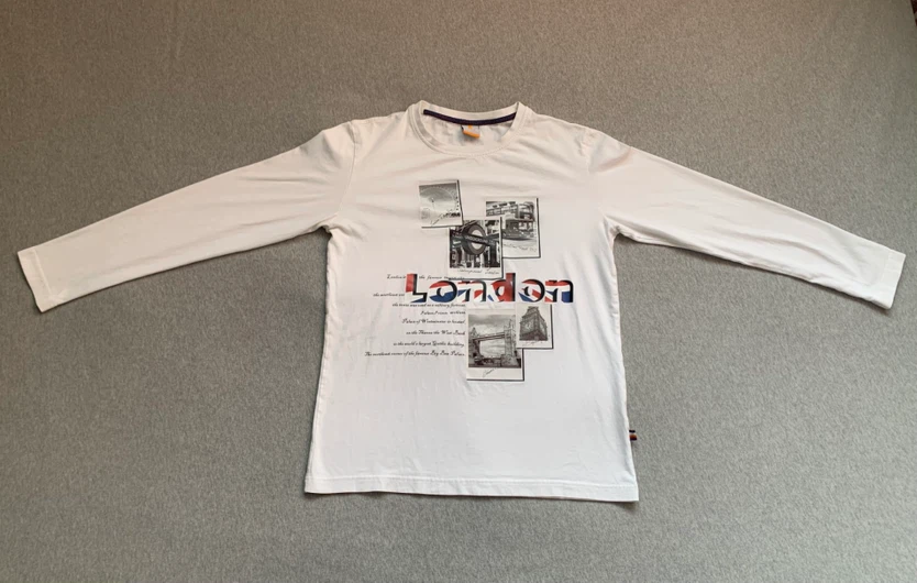 London 🇬🇧 Graphic Long Sleeve Shirt ~ Ladies Large
