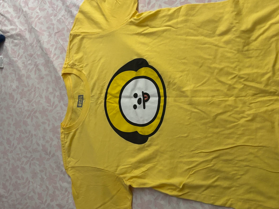 BT21 Chimmy Yellow Graphic T-Shirt