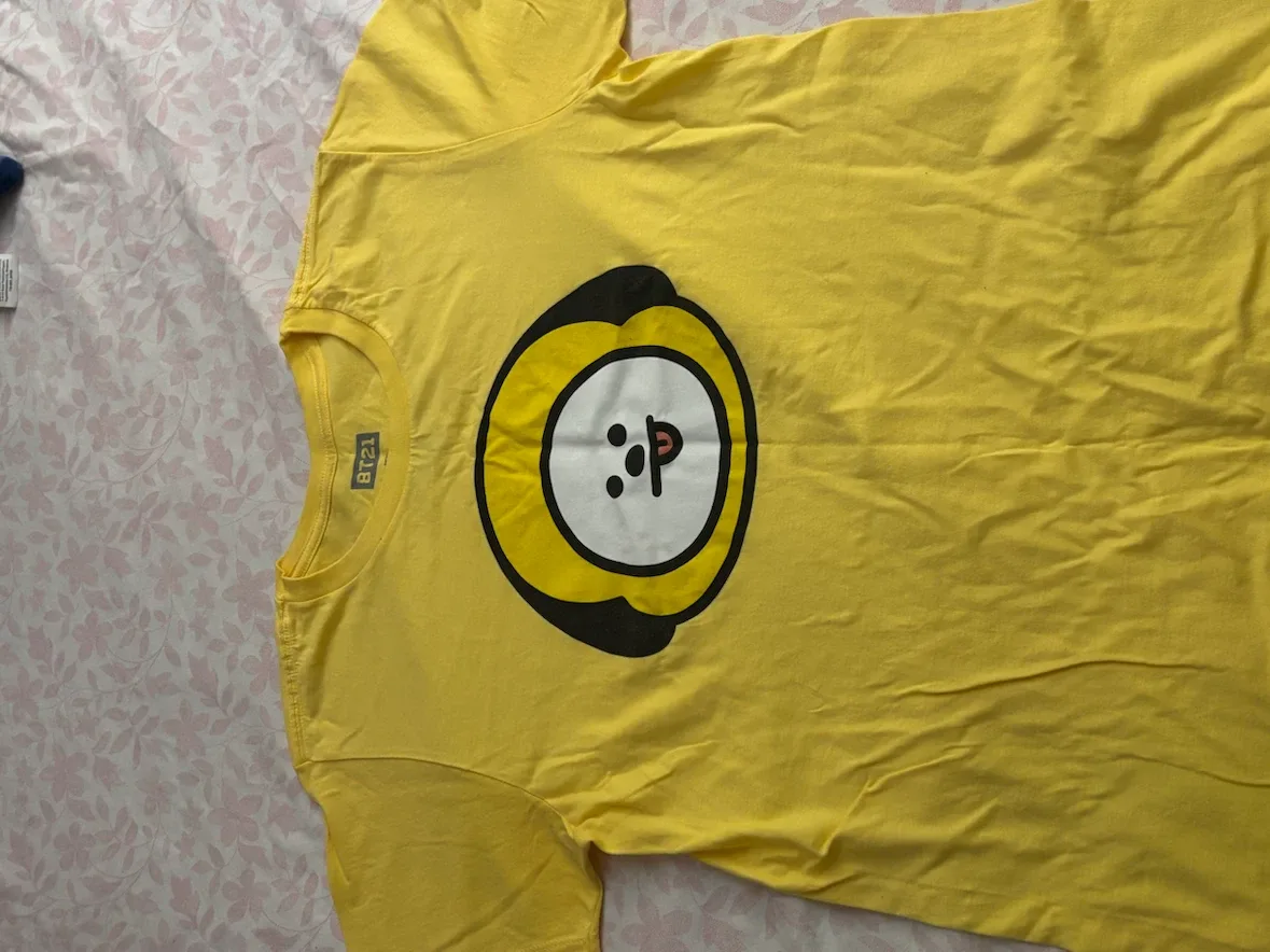 BT21 Chimmy Yellow Graphic T-Shirt