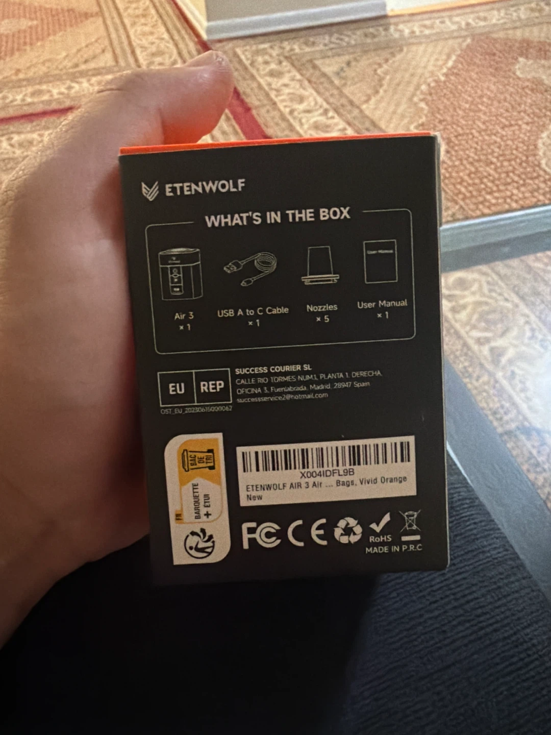 ETENWOLF AIR 3 Mini Electric Air Pump - photo 4