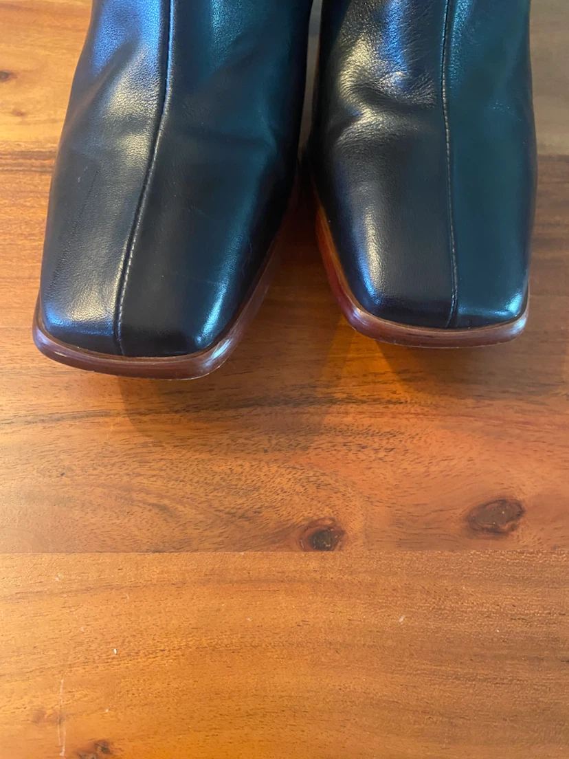 ALOHAS Black East  Knee-High Boots size 38 7 7.5 - photo 4