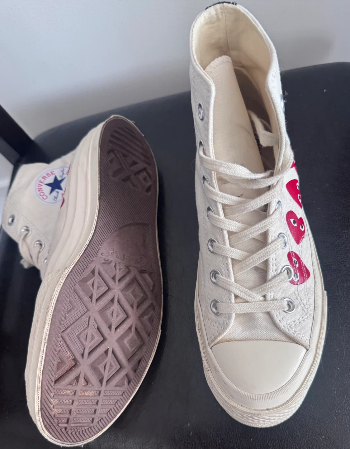 Converse x Comme des Garçons High Top Sneakers - photo 2