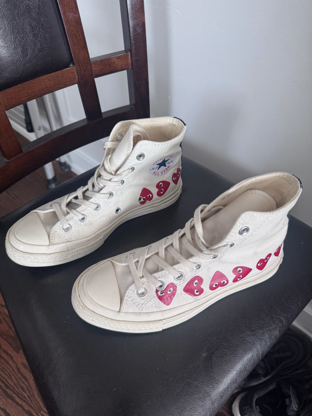 Converse x Comme des Garçons High Top Sneakers - photo 4