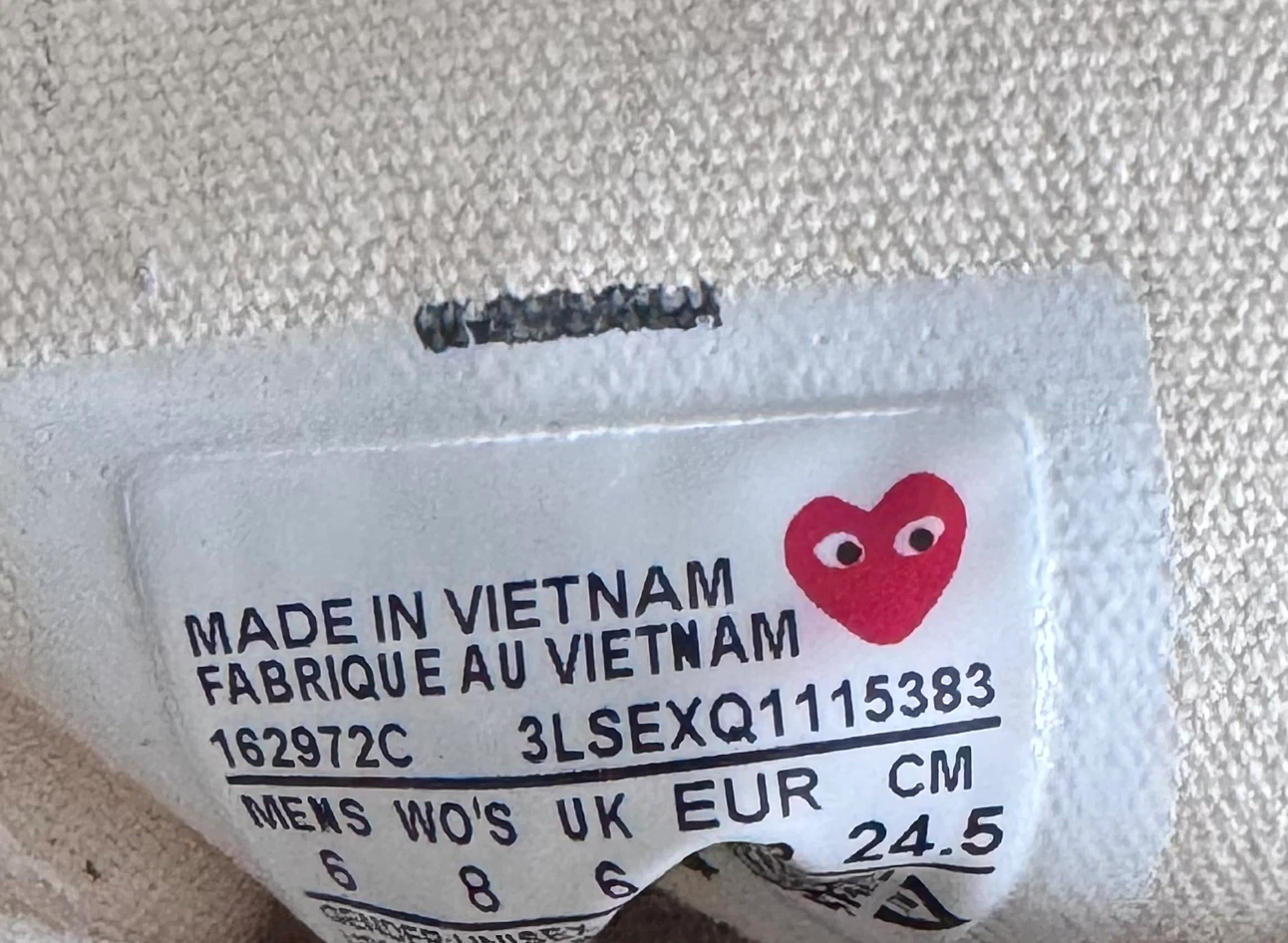 Converse x Comme des Garçons High Top Sneakers - photo 5