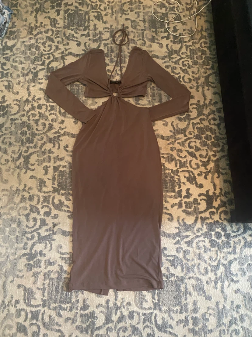Dynamite Cut-Out Maxi Dress