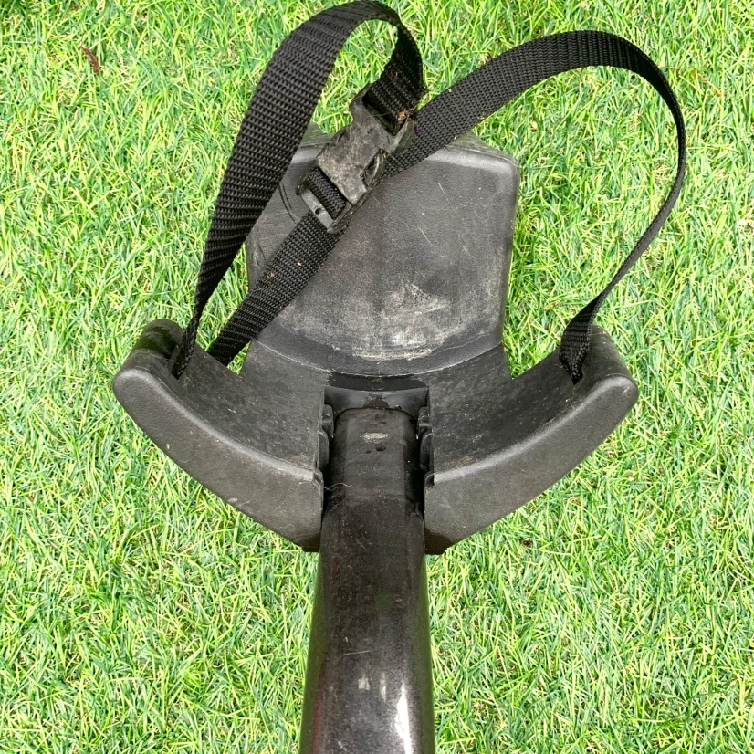 Golf Push Cart 3 Wheel Folding Golf Bag Trolley Pull Cart Black - photo 4