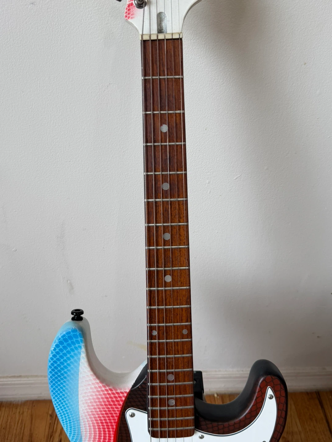 Electric Guitar Godzilla Custom Design + Gig Bag & Strap - photo 2