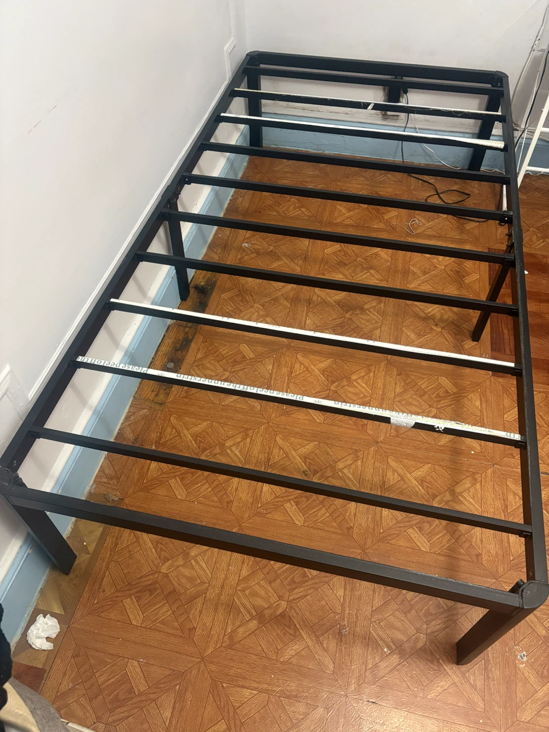 Twin Black Metal Bed Frame