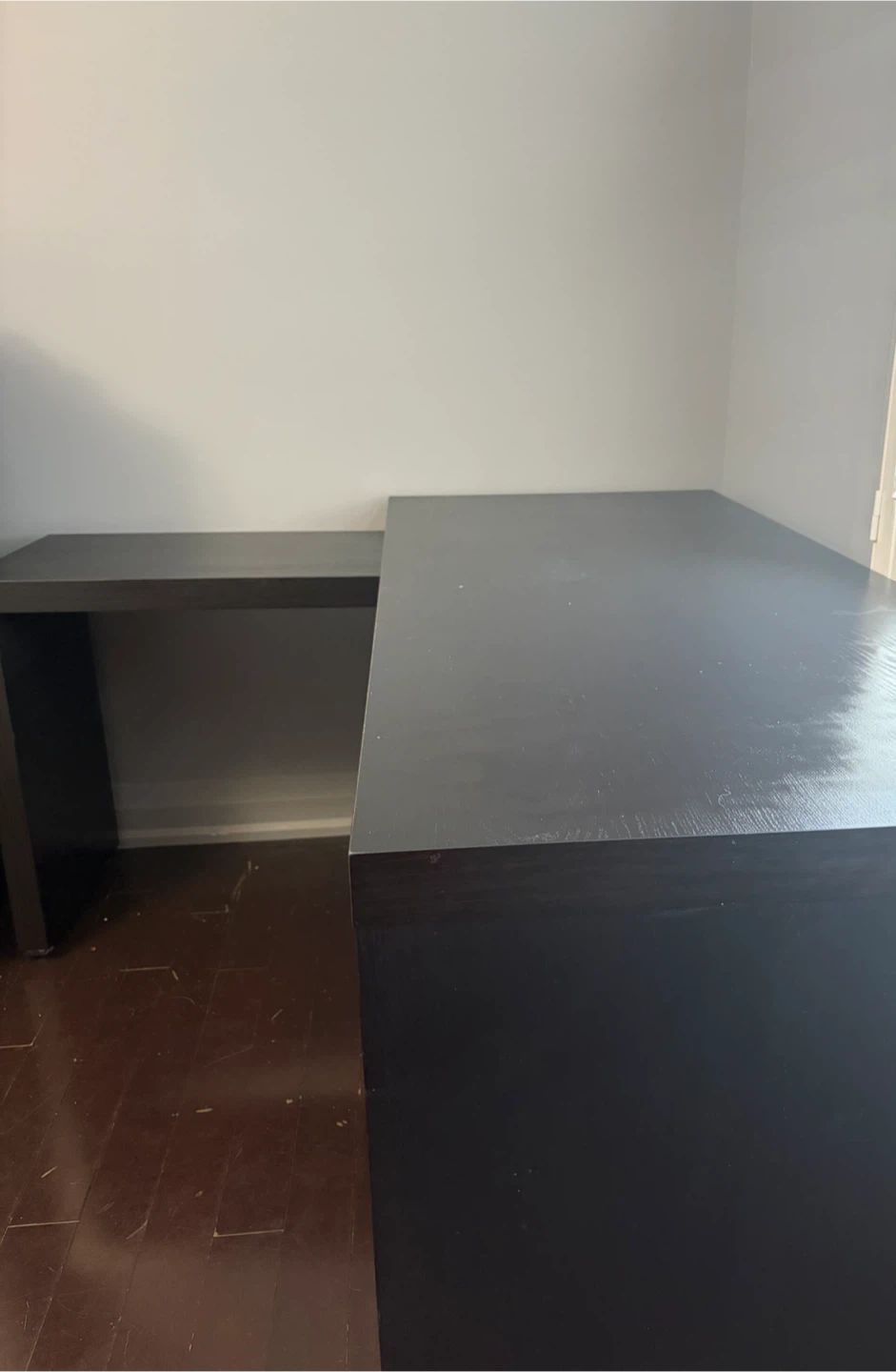L shaped desk