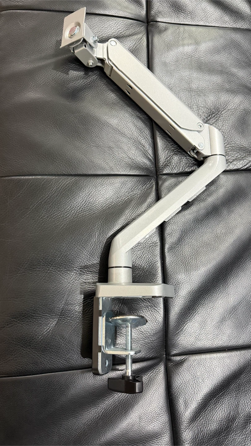 Silver Monitor Mount Arm