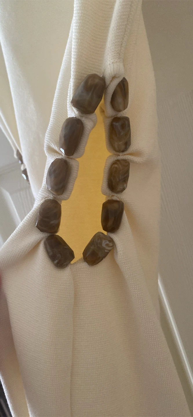 Zara Cream midi Dress small - photo 3