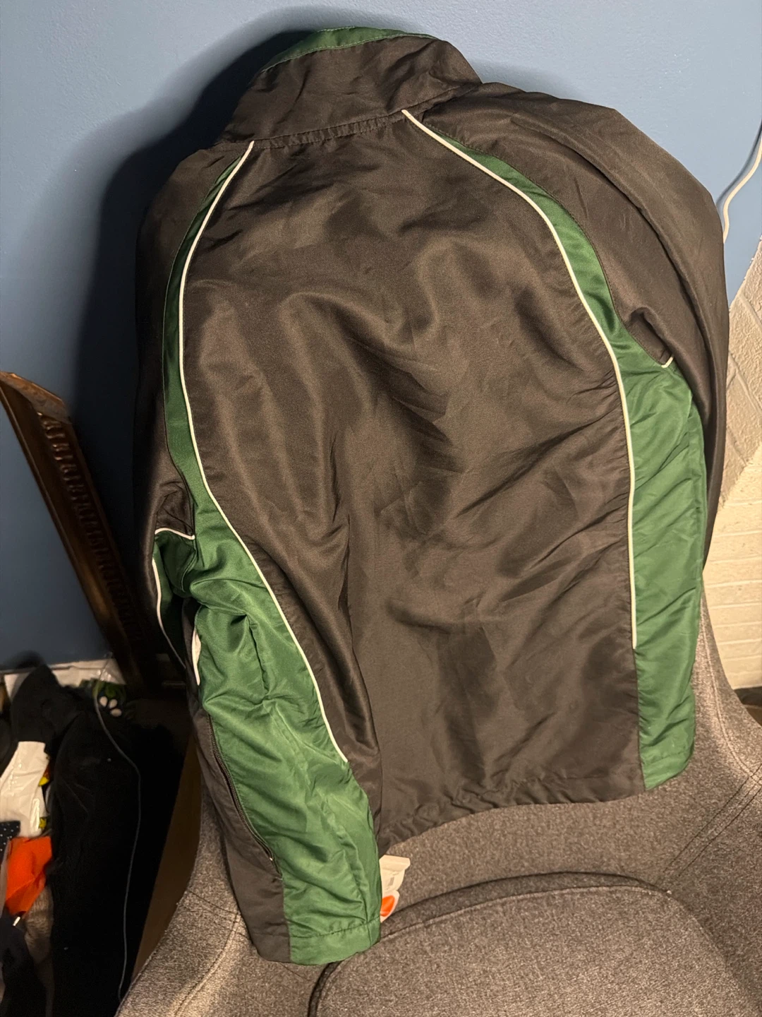 Elevate Keiton Track Jacket Black Green White XS - photo 4