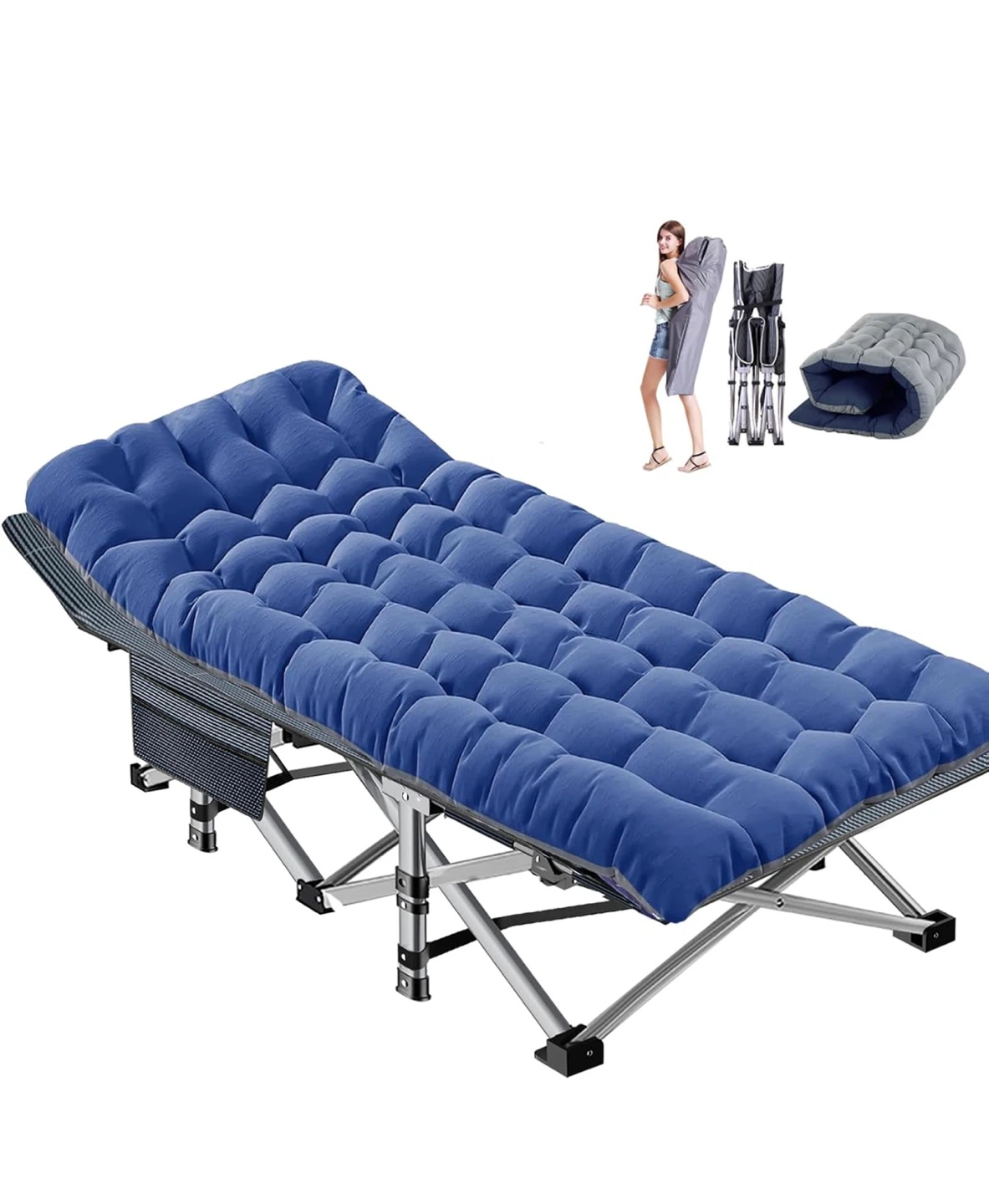 Oversized XL Camping Cot Bed