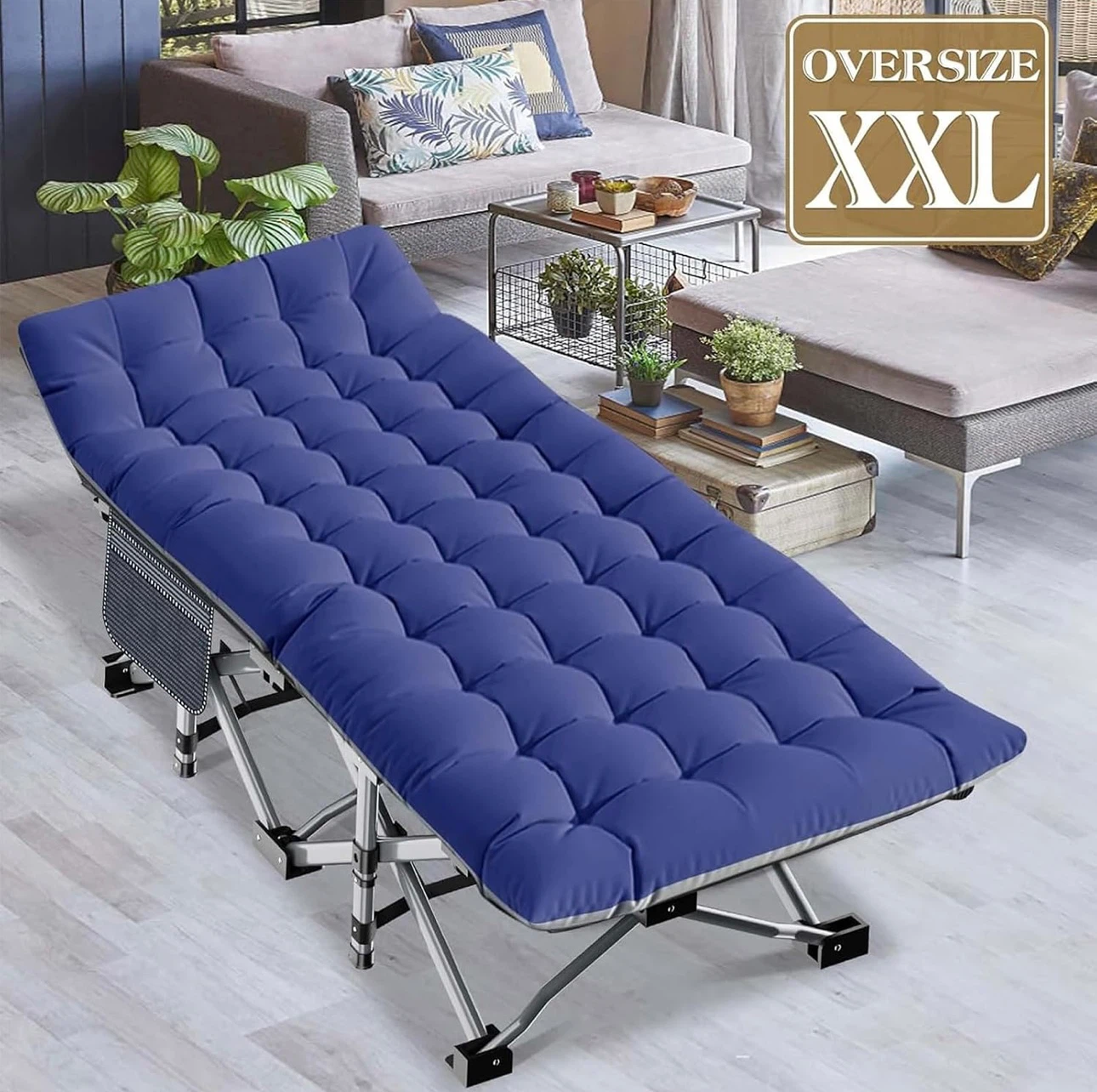 Oversized XL Camping Cot Bed - photo 2