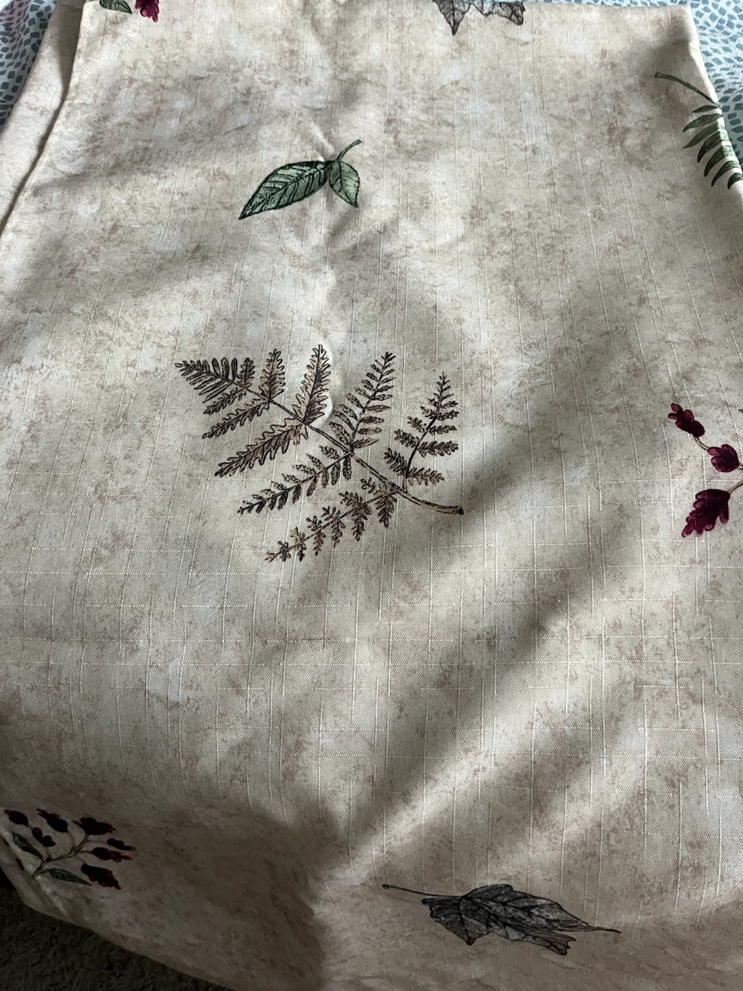 hometrends Fabric Shower Curtain - Botanical Print - photo 3