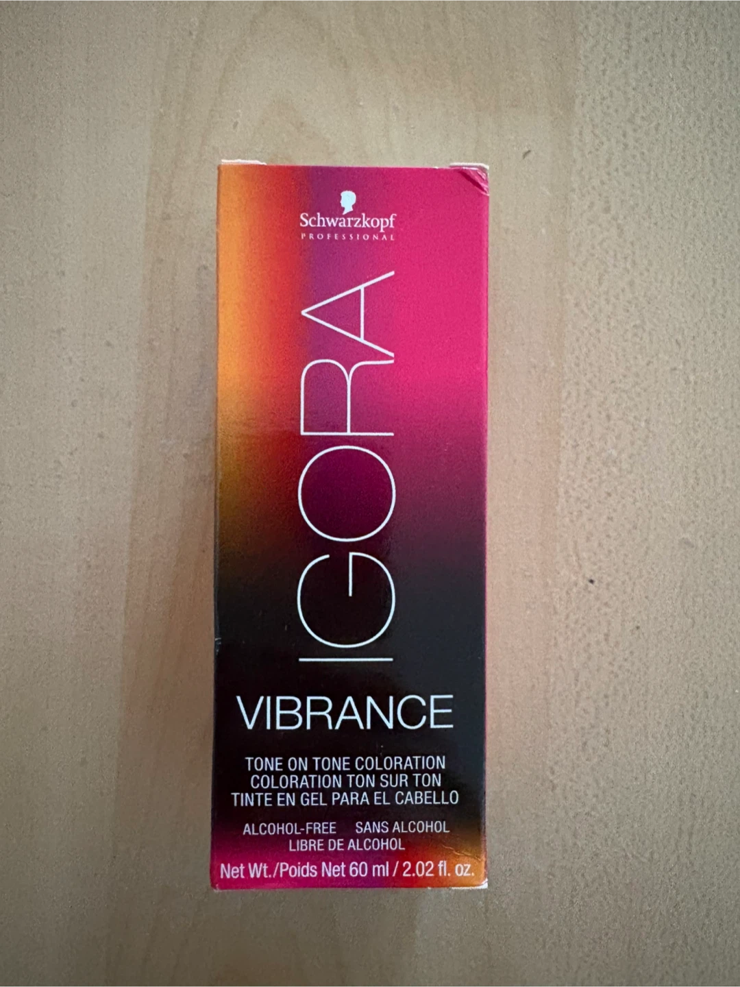 NIB Schwarzkopf IGORA VIBRANCE 5-0 Light Brown Hair Colour