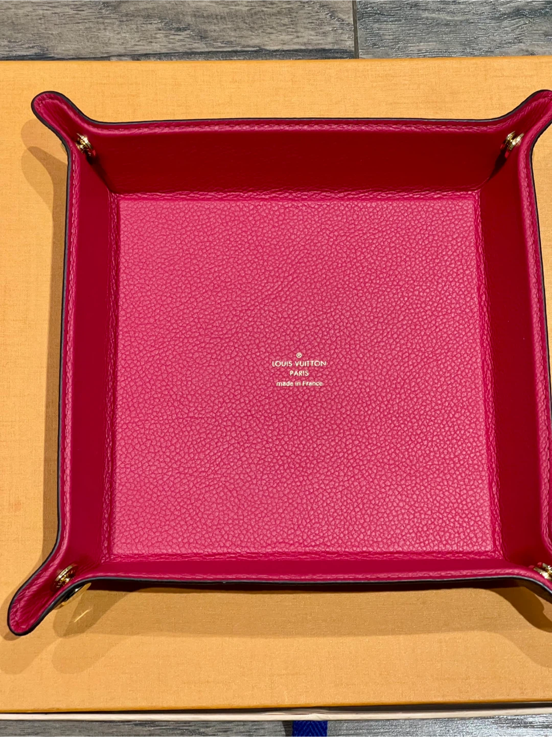 Change Tray Monogram Canvas and Leather