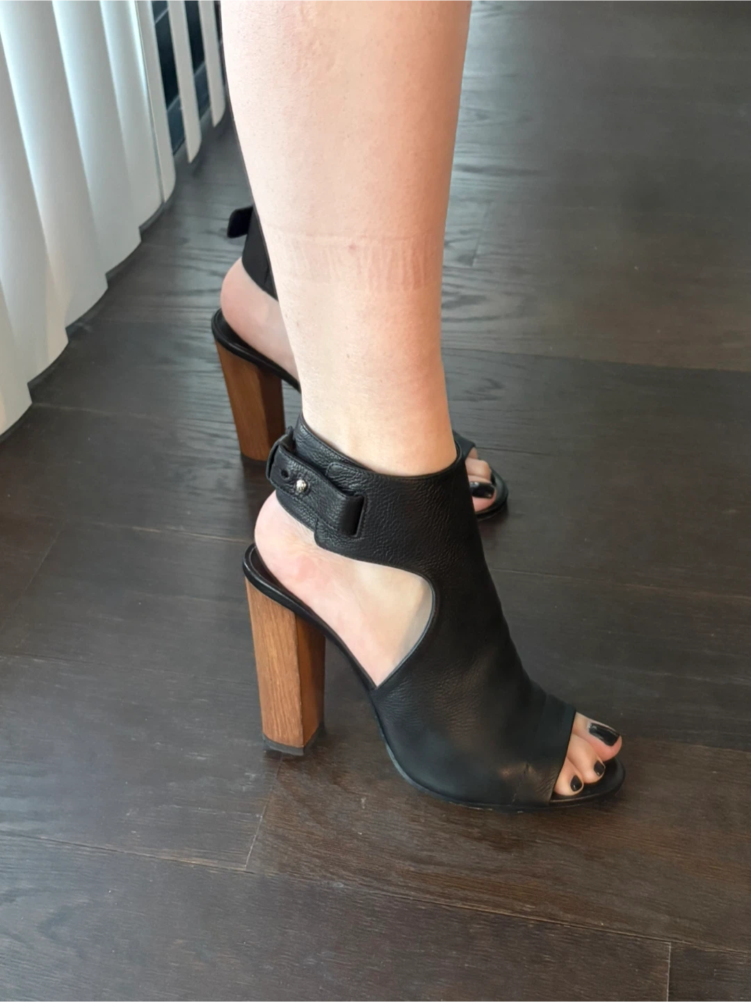 Holt Renfrew VINCE designer high heel cutout sandal