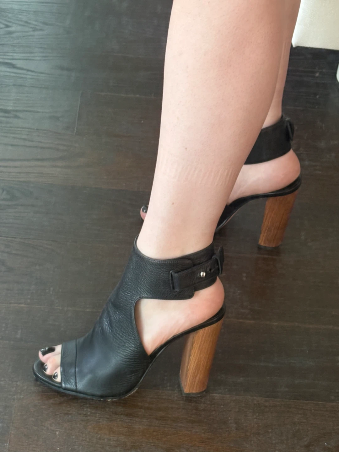 Holt Renfrew VINCE designer high heel cutout sandal - photo 4