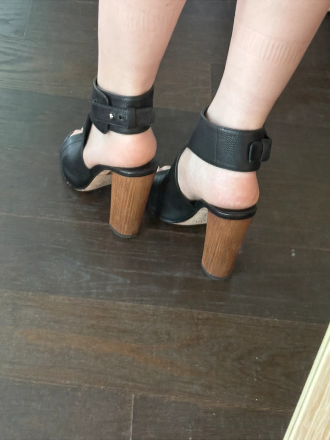 Holt Renfrew VINCE designer high heel cutout sandal - photo 5