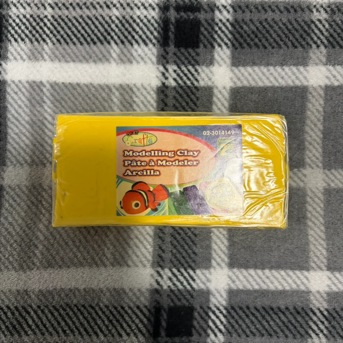 Modelling Clay Blocks - Yellow & Orange