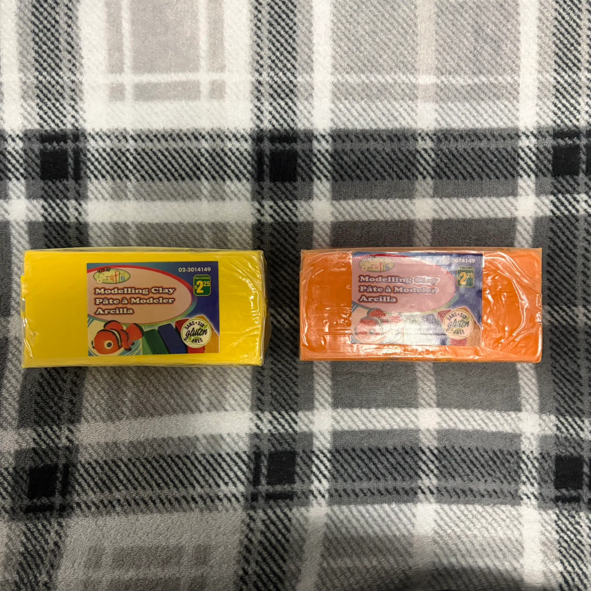 Modelling Clay Blocks - Yellow & Orange - photo 3