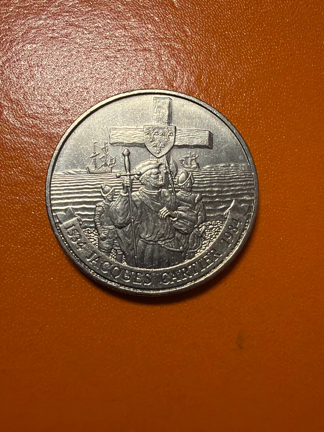 1984 Canadian Jacques Cartier Dollar Coin