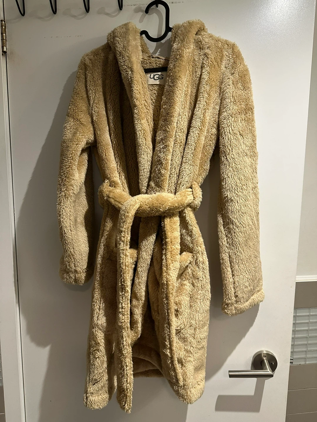 UGG Aarti Plush Fleece Hooded Robe XS - photo 2