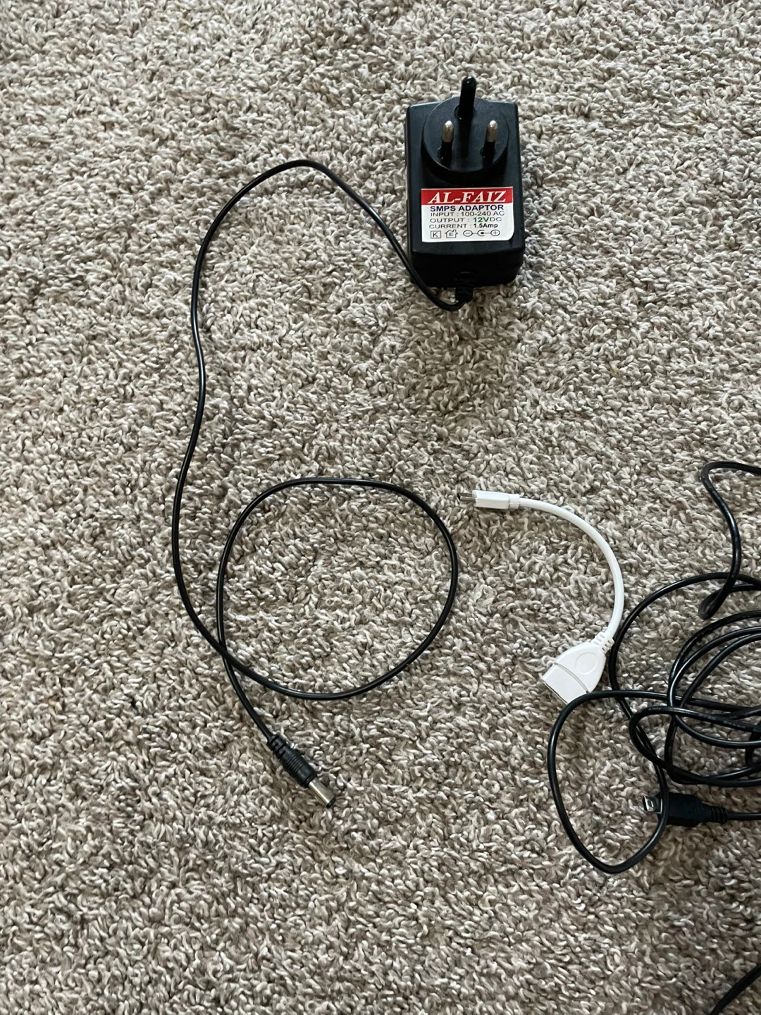 AL-FAIZ SMPS Adapter and USB Cables - photo 2