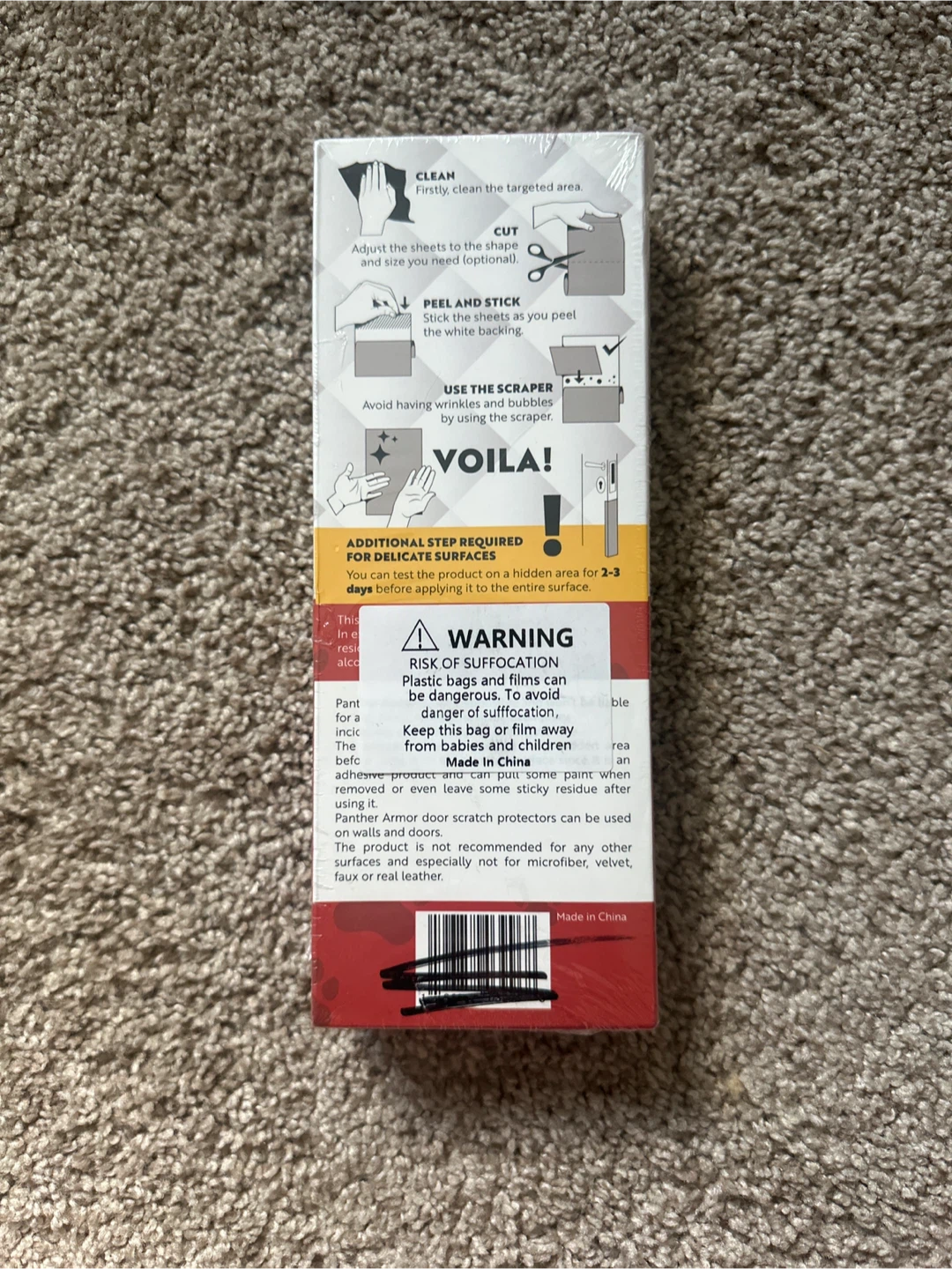 Door Scratch Protector from Dogs & Cats - 3 Pack - photo 2