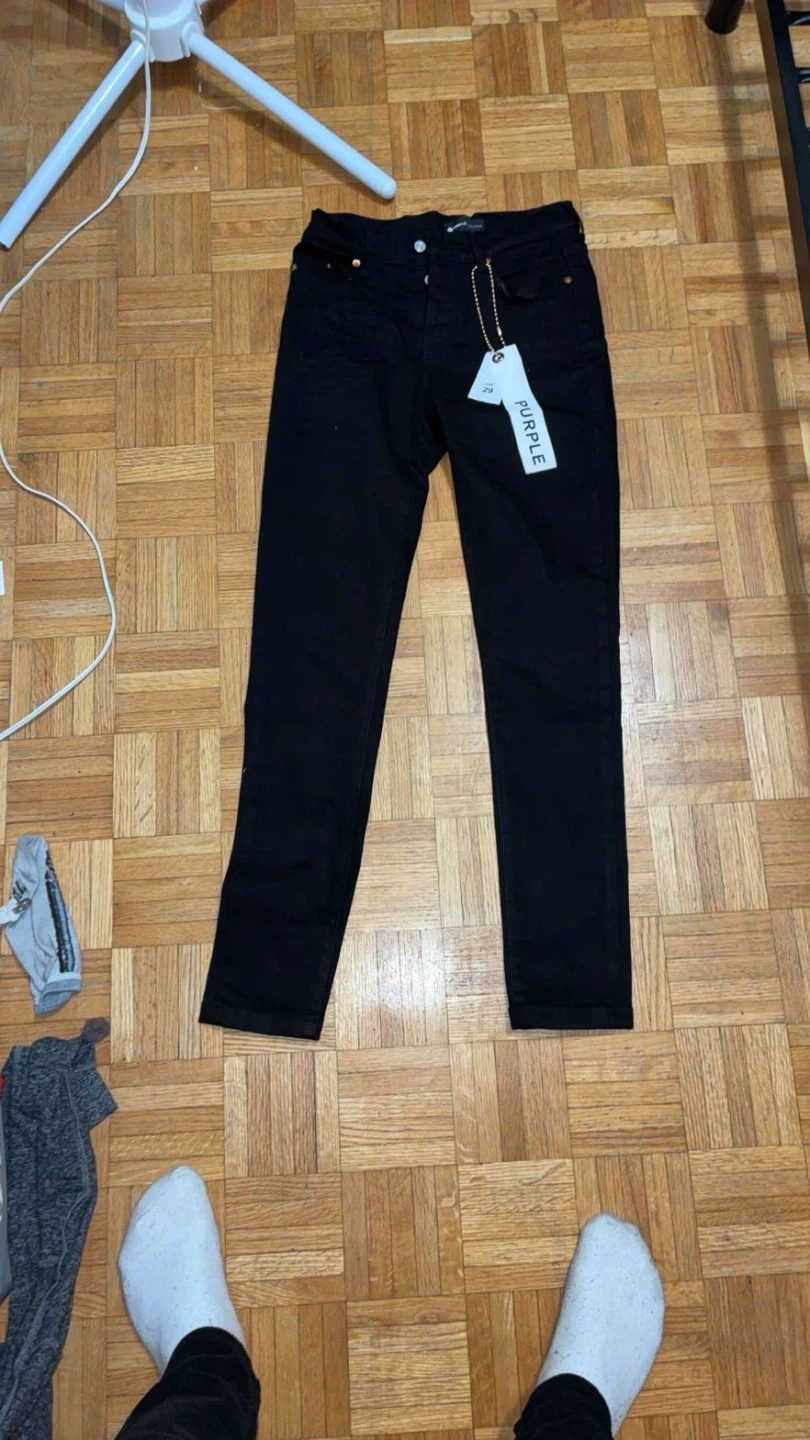 Purple Brand Black Denim Jeans - photo 2