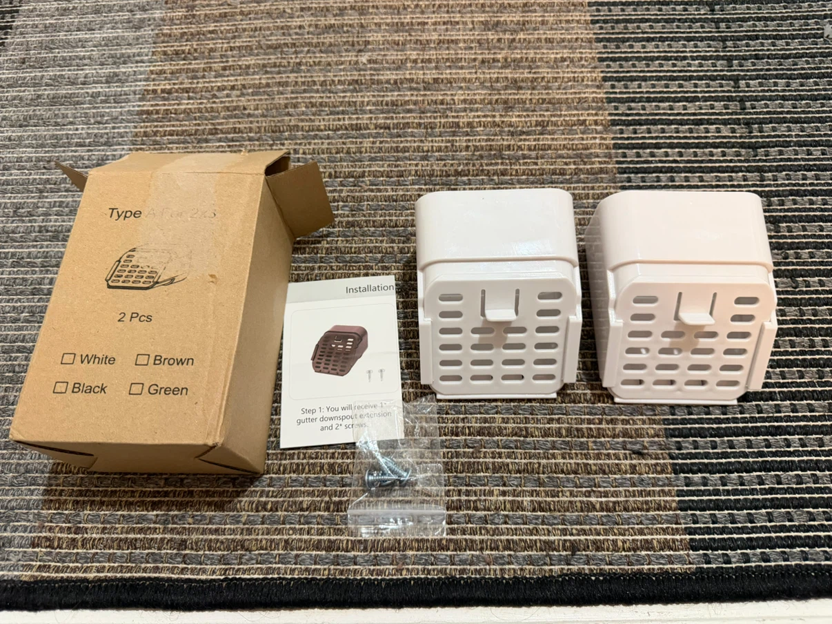 Plastic Drain Pipe Filter Set (2 Pcs) - photo 4