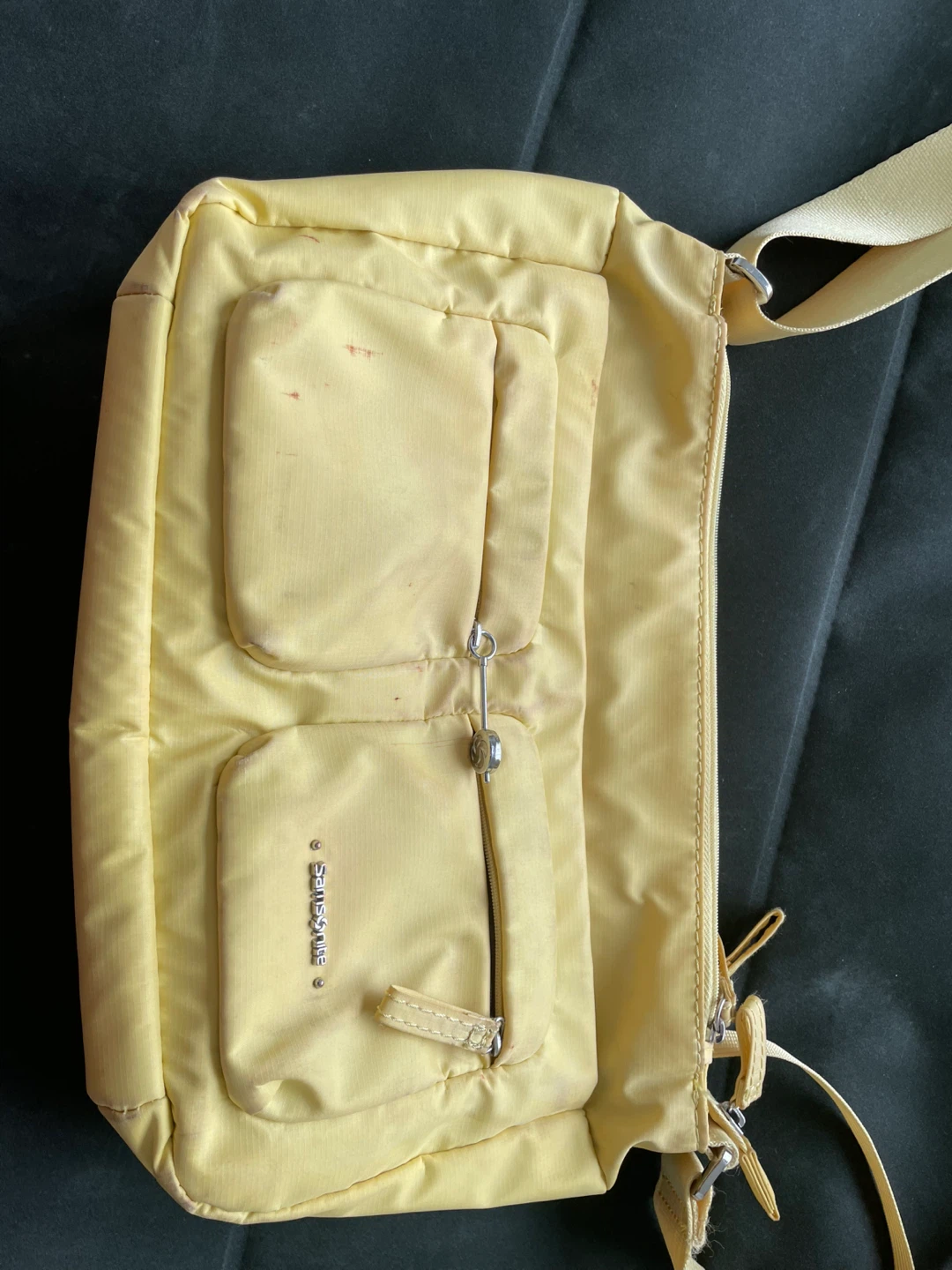 Samsonite Yellow Crossbody Bag