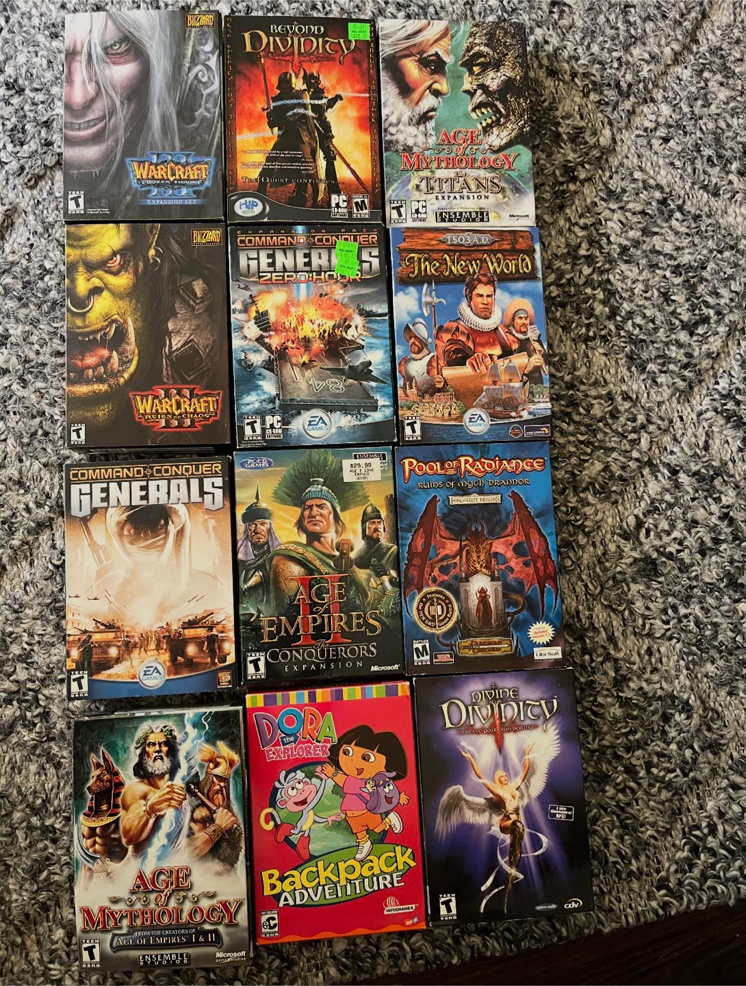 Vintage Collectible Gaming Boxes and Accessories